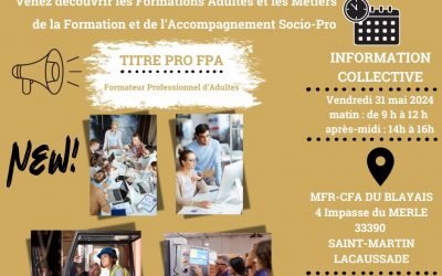 Info’ Co Titre Pro Formateur Professionnel d’Adultes