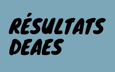 Liste des admis formation DEAES rentrée 13 septembre