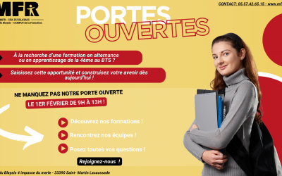 Portes Ouvertes MFR du Blayais